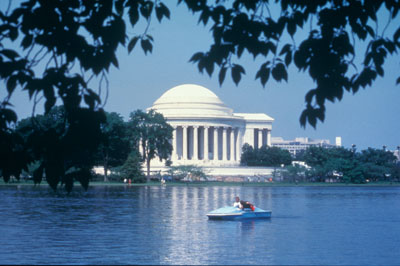 Jefferson Memorial with Tidal Basin